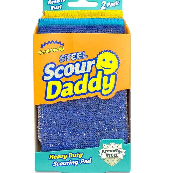 Scrub Daddy Steel Scour Daddy- 2 pack - Picture 1 of 1